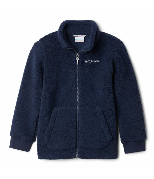 BOY'S RUGGED RIDGE II SHERPA FULL ZIP (AGES 4-10) - COLLEGIATE NAVY