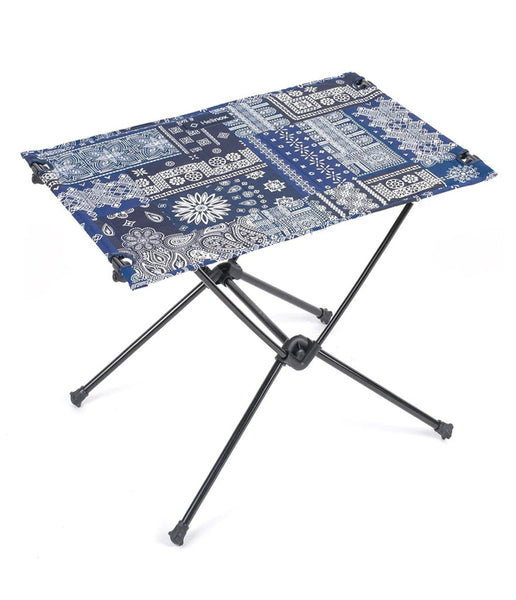 HELINOX TABLE ONE HARD TOP -BLUE BANDANNA QUILT
