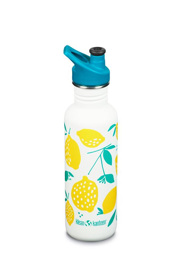 KANTEEN CLASSIC STAINLESS STEEL BOTTLE WITH SPORT CAP - 800ML