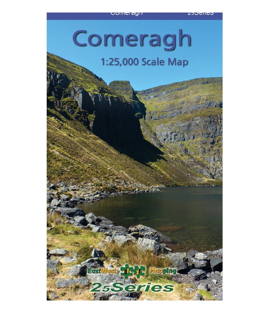 COMERAGH 1:25,000 SCALE MAP - WATERPROOF AND NON-WATERPROOF