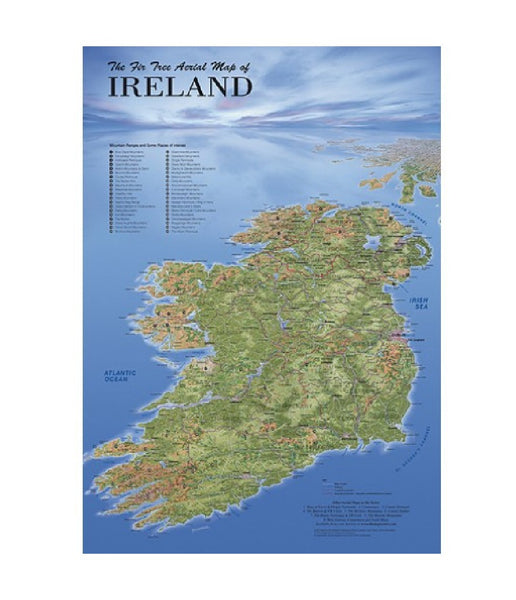 THE FIR TREE AERIAL MAP OF IRELAND