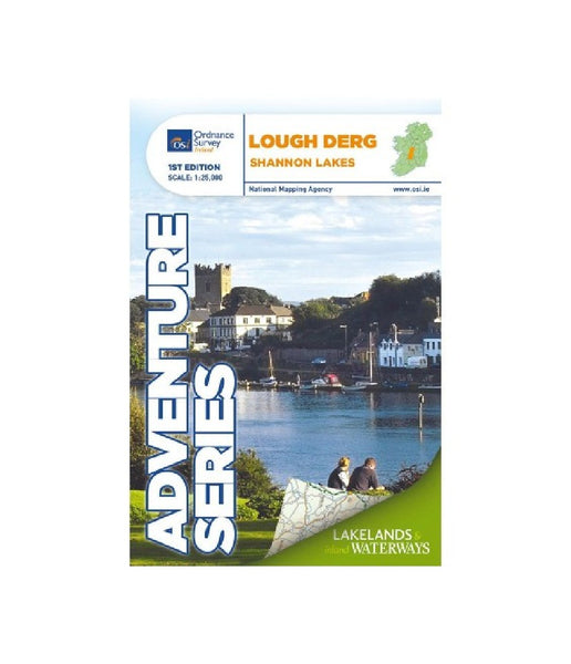 ADVENTURE SERIES LOUGH DERG AND SHANNON LAKES - 1: 25,000 MAP