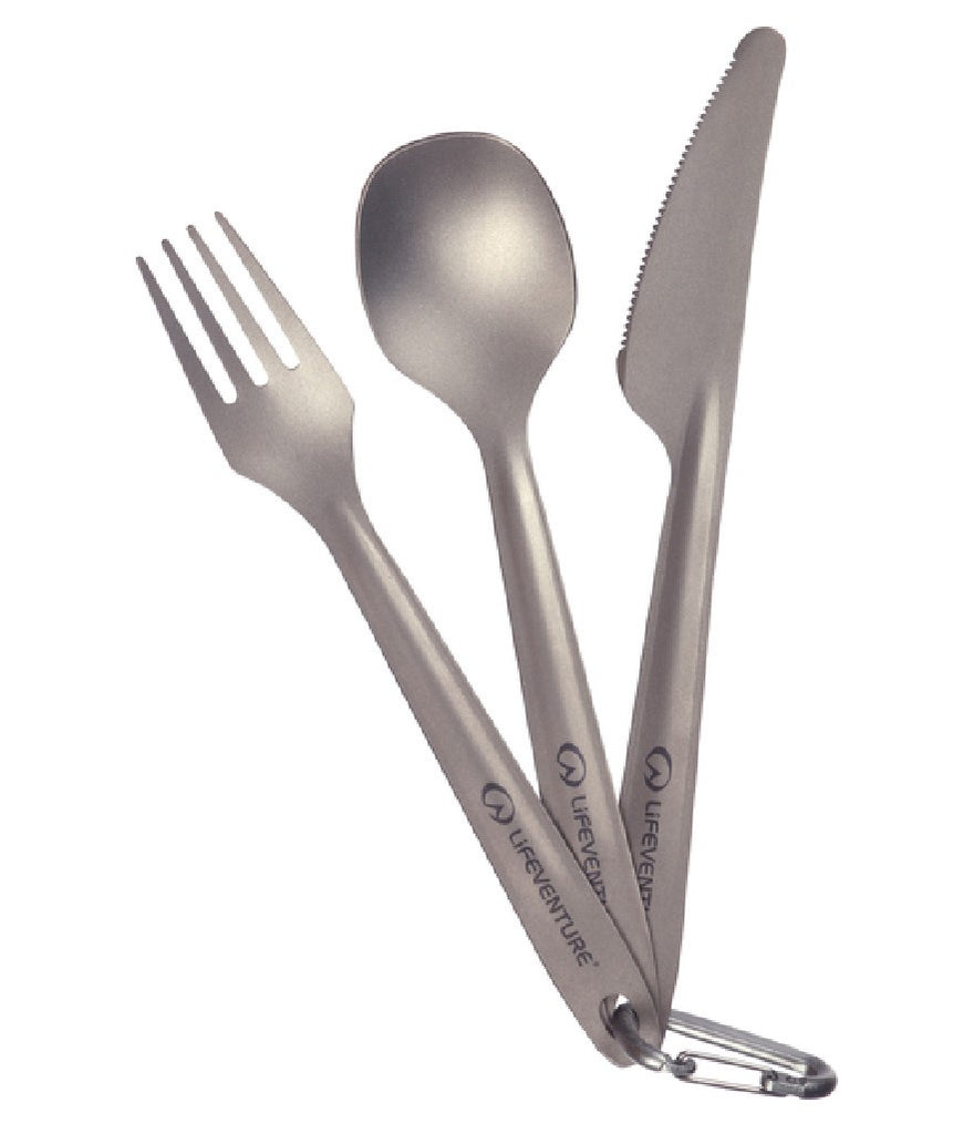 TITANIUM 3 PIECE CUTLERY SET
