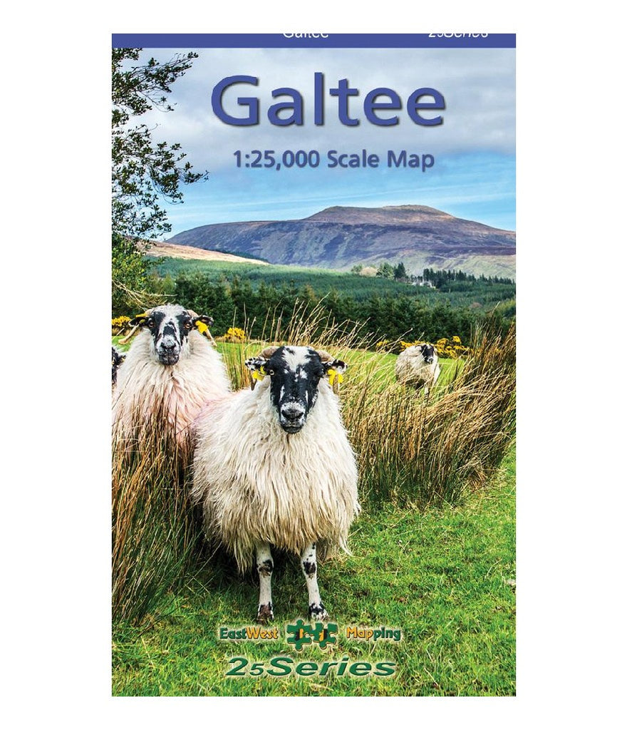 GALTEE 1:25,000 SCALE MAP - WATERPROOF AND NON-WATERPROOF