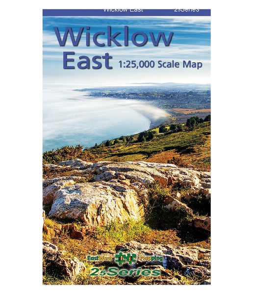WICKLOW EAST 1:25,000 SCALE MAP - WATERPROOF AND NON-WATERPROOF