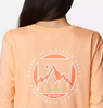WOMEN'S NORTH CASCADES LONG SLEEVE CROPPED TEE