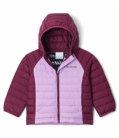 POWDER LITE GIRLS HOODED JACKET (AGES 4-10)