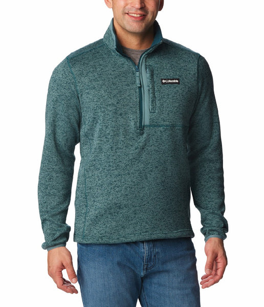 MEN'S SWEATER WEATHER HALF ZIP - NIGHT WAVE HEATHER