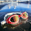 ATTACK SWIM GOGGLES - POLARIZED LENS - RED/WHITE - OS