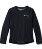 KID'S MIDWEIGHT CREW NECK 2 BASELAYER (AGES 4-10) - BLACK