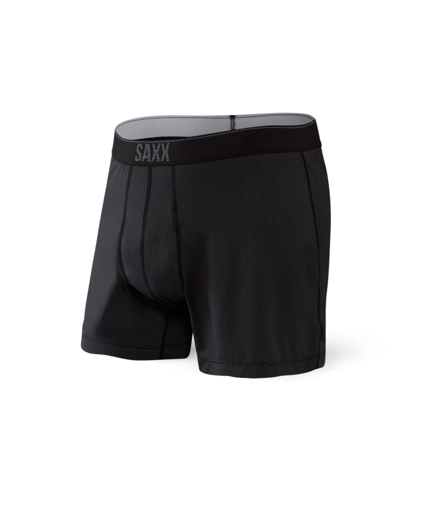 QUEST BOXER BRIEF FLY - BLACK II