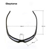 DAYTONA XMB60 - MATT BLACK FRAME/BLUE TINT LENS