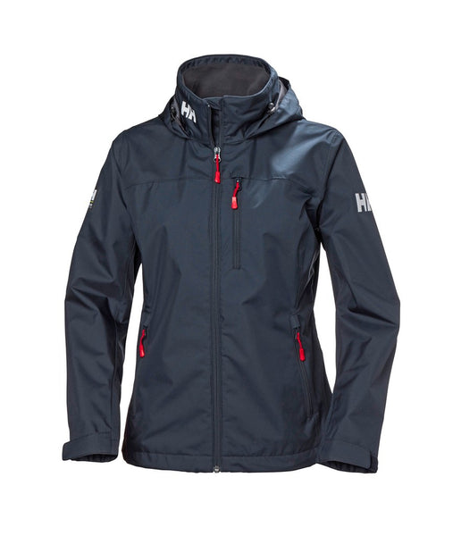 WOMEN'S CREW HOODED JACKET - NAVY '23