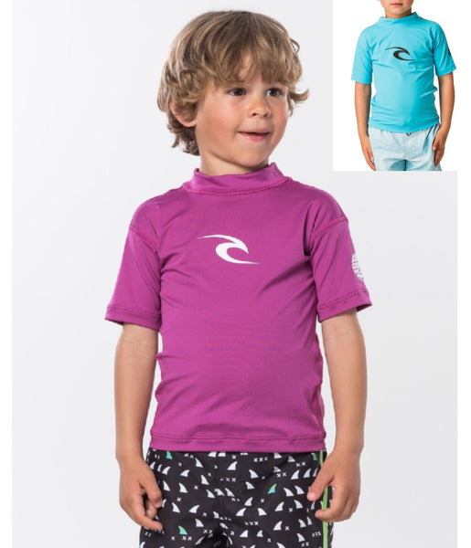 YOUNG BOYS GROM CORPO SHORT SLEEVE UV TEE RASHVEST