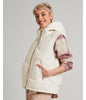 WOMEN'S FRISCO X HOODED DOWN VEST - NATURAL