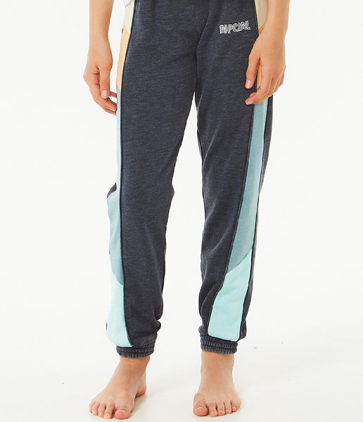 BLOCK PARTY TRACK PANT- GIRL - NAVY (AGES 12 & 14)