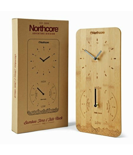 BAMBOO TIDE AND TIME CLOCK