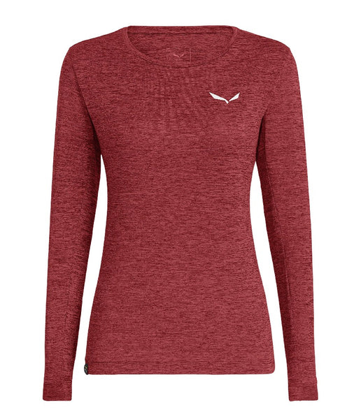 WOMEN'S PUEZ MELANGE DRY LONG SLEEVE TEE